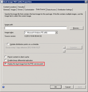 where to look up mac address in sccm properties