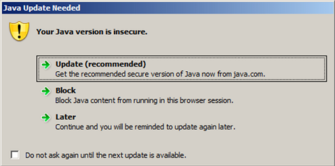 java uninstall tool standalone