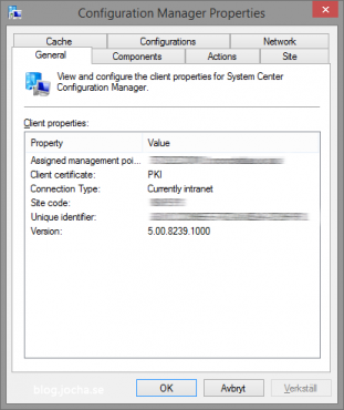 Configuration Manager Version and Build Numbers – Jocha Blog